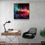 Other wall decoration - Paint Drops V1 Designers Collection Glass Wall Art 80CMX80CM - ARTDESIGNA