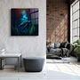 Other wall decoration - Turtle Designers Collection Glass Wall Art 80CMX80CM - ARTDESIGNA