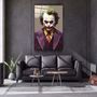 Other wall decoration - Joker PixelsDesigners Collection Glass Wall Art 110CMx70CM - ARTDESIGNA