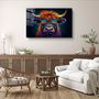 Other wall decoration - Cool BullDesigners Collection Glass Wall Art  110CMx70CM - ARTDESIGNA
