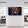 Other wall decoration - Cool BullDesigners Collection Glass Wall Art  110CMx70CM - ARTDESIGNA