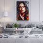 Other wall decoration - Beauty Oil Painting V2Designers Collection Glass Wall Art 110CMx70CM - ARTDESIGNA