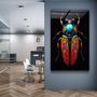 Other wall decoration - Mystic BugDesigners Collection Glass Wall Art 110CMx70CM - ARTDESIGNA