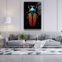 Other wall decoration - Mystic BugDesigners Collection Glass Wall Art 110CMx70CM - ARTDESIGNA