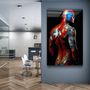 Autres décorations murales - Art mural en verre de la collection 4Designers de corps tatoué 110CMx70CM - ARTDESIGNA