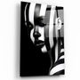 Autres décorations murales - Art mural en verre de la collection du designer noir et blanc 110CMx70CM - ARTDESIGNA