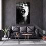 Autres décorations murales - Art mural en verre de la collection ScreamDesigners 110CMx70CM - ARTDESIGNA