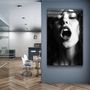Autres décorations murales - Art mural en verre de la collection ScreamDesigners 110CMx70CM - ARTDESIGNA