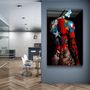 Other wall decoration - Tattooed Body 1Designers Collection Glass Wall Art 110CMx70CM - ARTDESIGNA