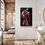Other wall decoration - Tattooed Body 1Designers Collection Glass Wall Art 110CMx70CM - ARTDESIGNA