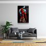 Other wall decoration - Tattooed Body 1Designers Collection Glass Wall Art 110CMx70CM - ARTDESIGNA