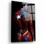 Other wall decoration - Tattooed Body 2Designers Collection Glass Wall Art 110CMx70CM - ARTDESIGNA