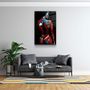 Other wall decoration - Tattooed Body 2Designers Collection Glass Wall Art 110CMx70CM - ARTDESIGNA