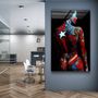 Other wall decoration - Tattooed Body 2Designers Collection Glass Wall Art 110CMx70CM - ARTDESIGNA