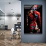 Autres décorations murales - Art mural en verre de la collection du designer Body 3 tatoué 110CMx70CM - ARTDESIGNA