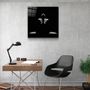 Autres décorations murales - Art mural en verre de la collection Stand Alone Designers 80CMX80CM - ARTDESIGNA