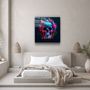 Other wall decoration - Skull Designers Collection Glass Wall Art 110CMx70CM - ARTDESIGNA