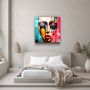 Autres décorations murales - Art mural en verre de la collection Cryin Designers 80CMX80CM - ARTDESIGNA