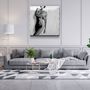 Autres décorations murales - Art mural en verre de la collection Designers Naked Shadows V2 80CMX80CM - ARTDESIGNA