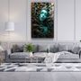 Autres décorations murales - Une autre décoration murale en verre de la collection LifeDesigners 110CMx70CM - ARTDESIGNA