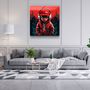 Other wall decoration - Hey Man Designers Collection Glass Wall Art 100CMX100CM - ARTDESIGNA
