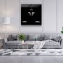 Autres décorations murales - Art mural en verre de la collection Stand Alone Designers 80CMX80CM - ARTDESIGNA