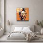 Autres décorations murales - Art mural en verre de la collection Face off Designers 80CMX80CM - ARTDESIGNA