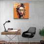 Autres décorations murales - Art mural en verre de la collection Face off Designers 80CMX80CM - ARTDESIGNA
