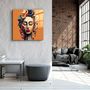 Autres décorations murales - Art mural en verre de la collection Face off Designers 80CMX80CM - ARTDESIGNA