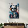 Other wall decoration - PandaDesigners Collection Glass Wall Art 110CMx70CM - ARTDESIGNA