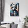 Autres décorations murales - Art mural en verre de la collection Panda Designer 110CMx70CM - ARTDESIGNA