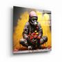 Autres décorations murales - Art mural en verre de la collection Lonely Lover Designers 100CMX100CM - ARTDESIGNA
