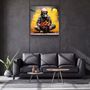 Autres décorations murales - Art mural en verre de la collection Lonely Lover Designers 100CMX100CM - ARTDESIGNA
