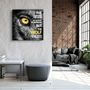 Other wall decoration - The Wolf - Designers Collection Glass Wall Art 100CMx100CM - ARTDESIGNA