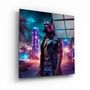 Other wall decoration - Cyberpunk Style - Dog Designers Collection Glass Wall Art - ARTDESIGNA