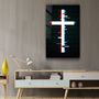 Other wall decoration - Cross - Trippy Designers Collection Glass Wall Art 110CMx70CM - ARTDESIGNA