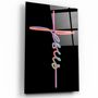 Autres décorations murales - Art mural en verre de la collection Jesus & Cross Designers 110CMx70CM - ARTDESIGNA