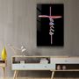 Autres décorations murales - Art mural en verre de la collection Jesus & Cross Designers 110CMx70CM - ARTDESIGNA
