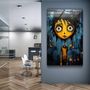 Autres décorations murales - Un autre jour dans ma routine | Art mural en verre de la collection Designers 110CMx70CM - ARTDESIGNA
