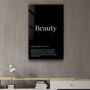 Other wall decoration - Beauty | Designers Collection Glass Wall Art 110CMx70CM - ARTDESIGNA