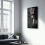 Other wall decoration - Zebra in SuitDesigners Collection Glass Wall Art  110CMx70CM - ARTDESIGNA