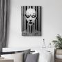 Autres décorations murales - Derrière les bars 2 Designers Collection Art mural en verre 110CMx70CM - ARTDESIGNA