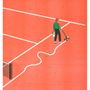 Affiches - Affiche A3 - Simon Bailly - Roland Garros - KIBLIND ATELIER