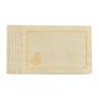 Table linen - Embroidered Placemats Candy Cane Goldenline - 4 pieces - ROSEBERRY HOME