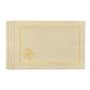 Table linen - Embroidered Placemats Mistletoe Goldenline - 4 pieces - ROSEBERRY HOME
