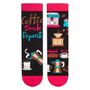 Socks - Cotton Socks Arty Coffee - PIRIN HILL