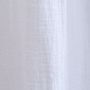 Curtains and window coverings - Gaspard white embossed washed linen curtain 137X275 CM - MAISON D'ÉTÉ