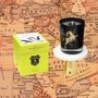 Gifts - Scented Candle: Mystic Amber 180g. Vegetable wax. Luxury box. - YLUSTRE