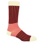 Socks - Oxford Stripe Cotton Socks - PEPER HAROW LTD