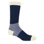 Socks - Oxford Stripe Cotton Socks - PEPER HAROW LTD